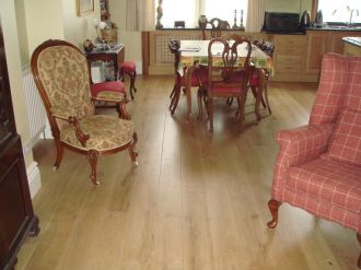 Cross Engineered Two ply Oak 20mm with oil and Lacquered finishes